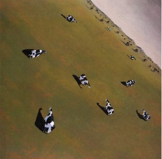 John Kelly: Aerial View 1995 Oil on canvas