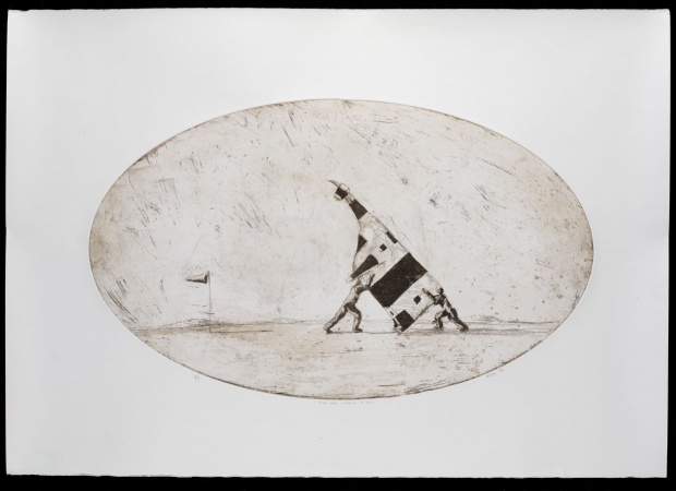 John Kelly: etching